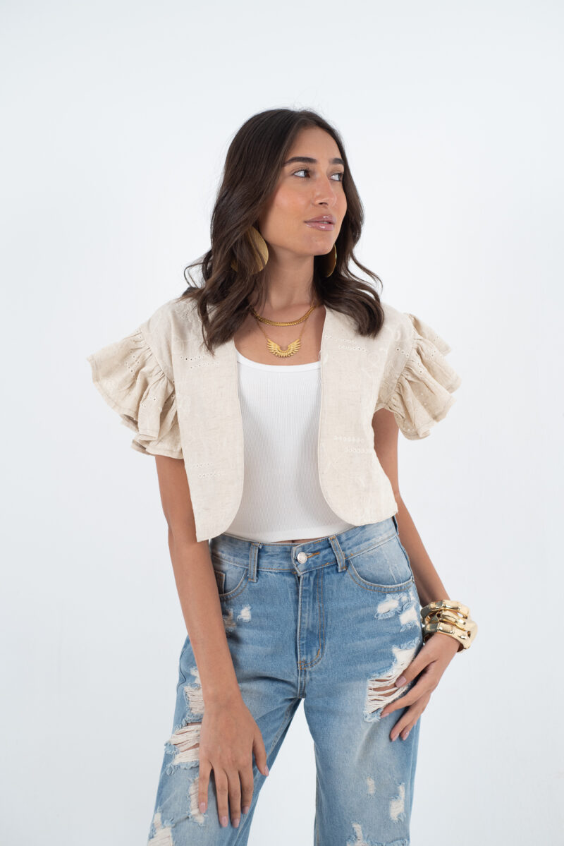 embroidery Vest - Image 7