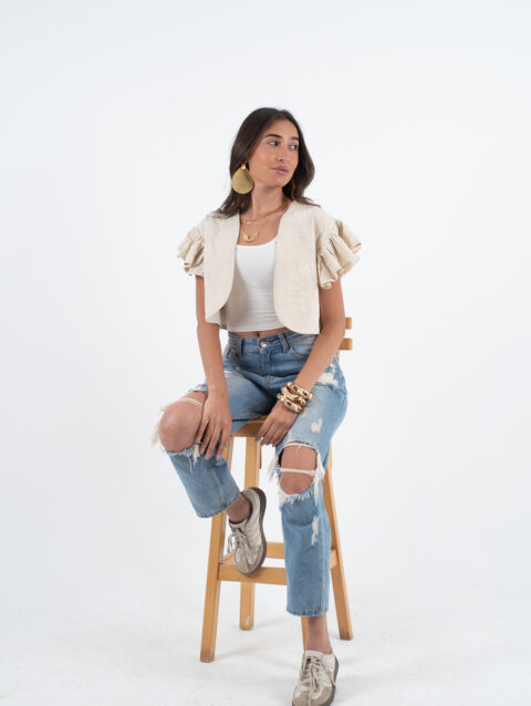 embroidery Vest