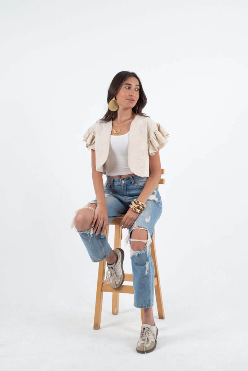 embroidery Vest